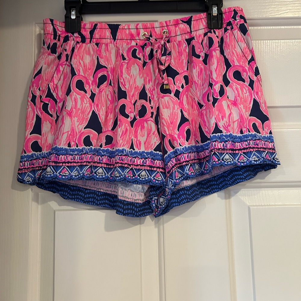 Lilly Pulitzer Katia Flamingo Print Women's Shorts